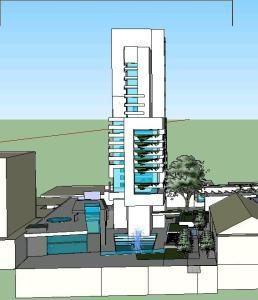 Office Building ZIP CAD Drawing
