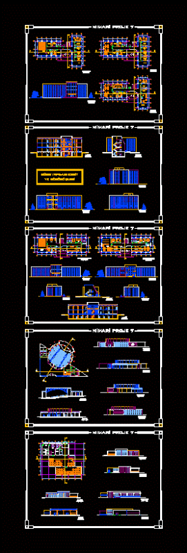 Office Desing DWG Block for AutoCAD