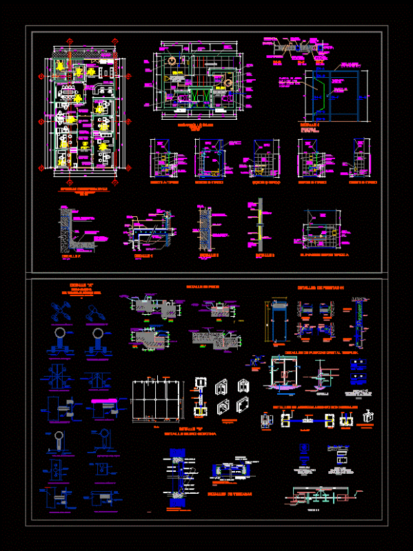 Office Detail DWG Detail for AutoCAD