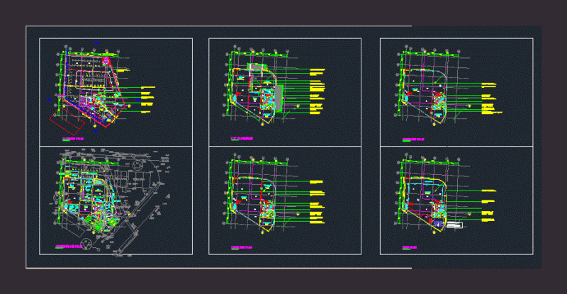 Office DWG Block for AutoCAD