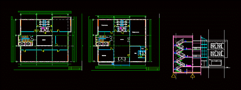 Office DWG Block for AutoCAD