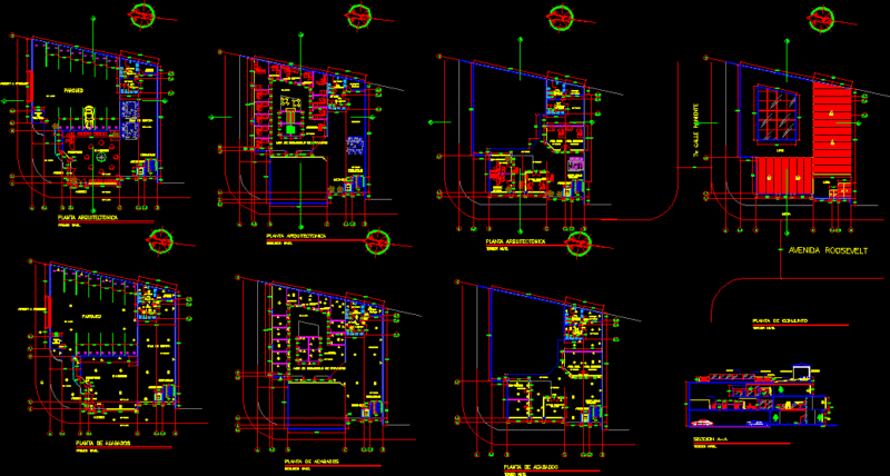 Office DWG Block for AutoCAD