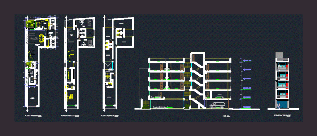 Office DWG Full Project for AutoCAD