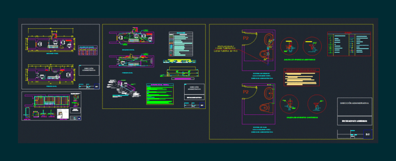 Office DWG Section for AutoCAD