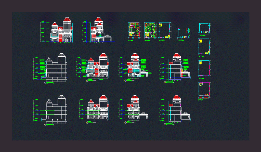 Office DWG Section for AutoCAD