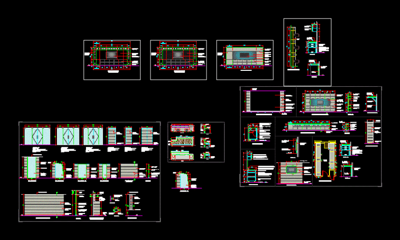 Office Interior DWG Detail for AutoCAD