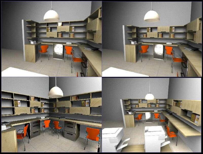 Offices 3D 3DS Model for 3D Studio Max