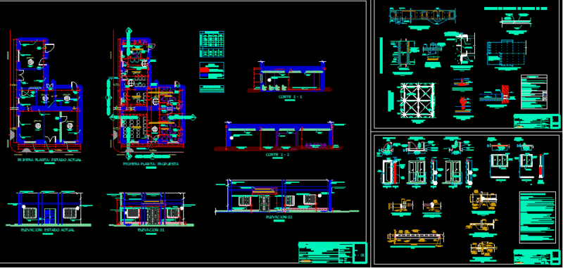 Offices At Urbane Center DWG Section for AutoCAD