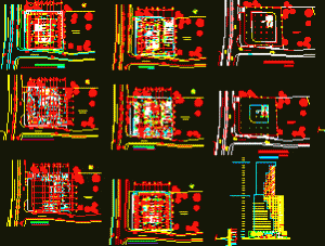 Offices Center DWG Full Project for AutoCAD