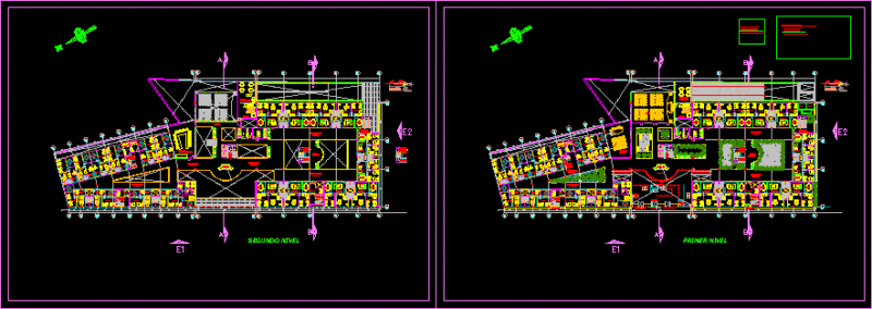 Offices DWG Block for AutoCAD