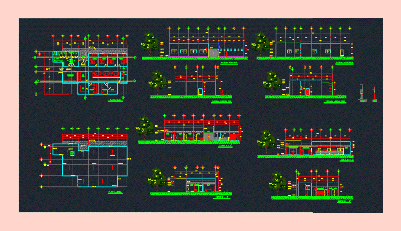 Offices DWG Block for AutoCAD