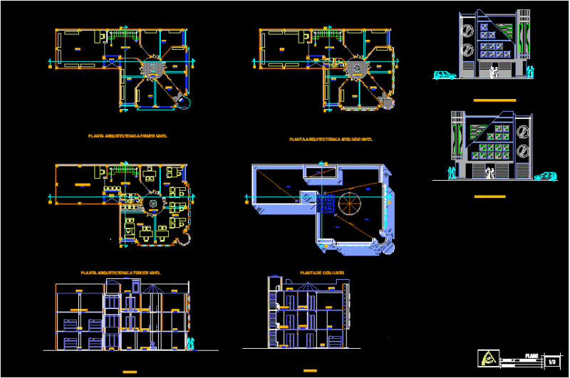 Offices DWG Full Project for AutoCAD