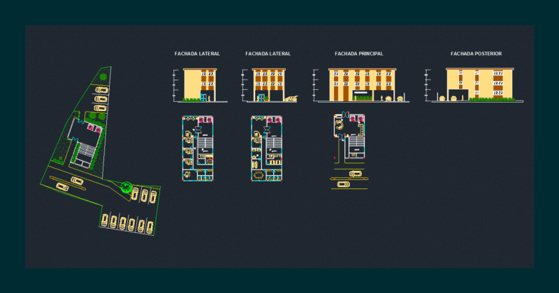 Offices Project DWG Full Project for AutoCAD
