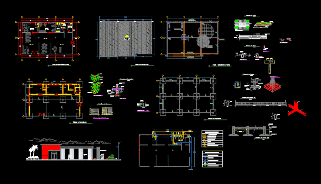 Offices Round DWG Full Project for AutoCAD