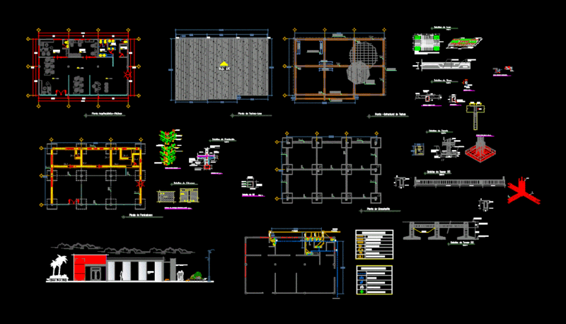 Offices Round DWG Full Project for AutoCAD