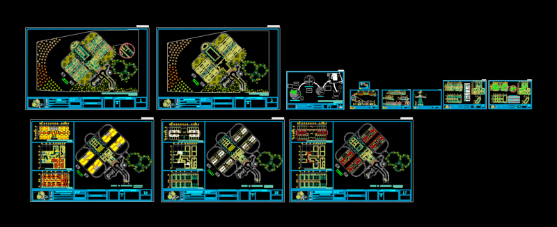 Older Adult Retreat Center DWG Plan for AutoCAD