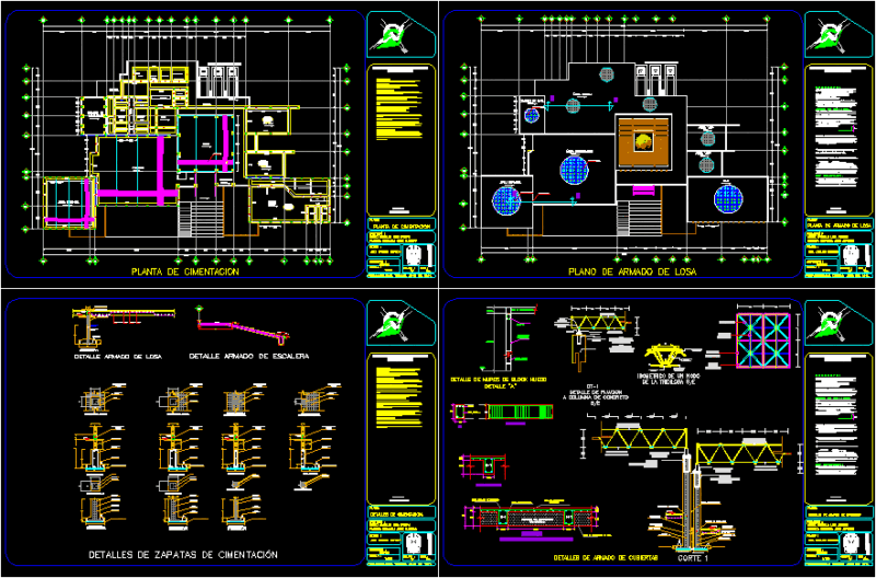 Olives Restaurant – Structural Design DWG Plan for AutoCAD