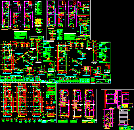 One Family Housing DWG Detail for AutoCAD • Designs CAD