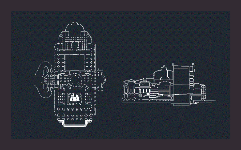 OpÉRa De Paris DWG Block for AutoCAD