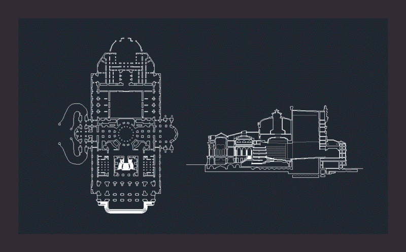 OpÉRa De Paris DWG Block for AutoCAD