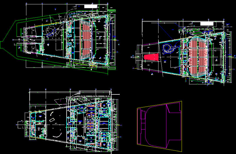 Oscar Niemeyer – Auditorium In Ibirapuera DWG Full Project for AutoCAD