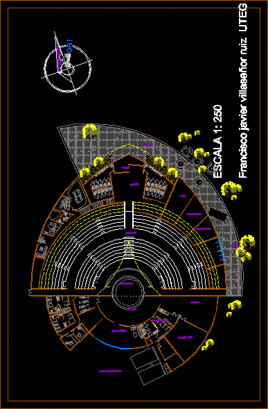 Outdoor Theater DWG Block for AutoCAD â€¢ Designs CAD