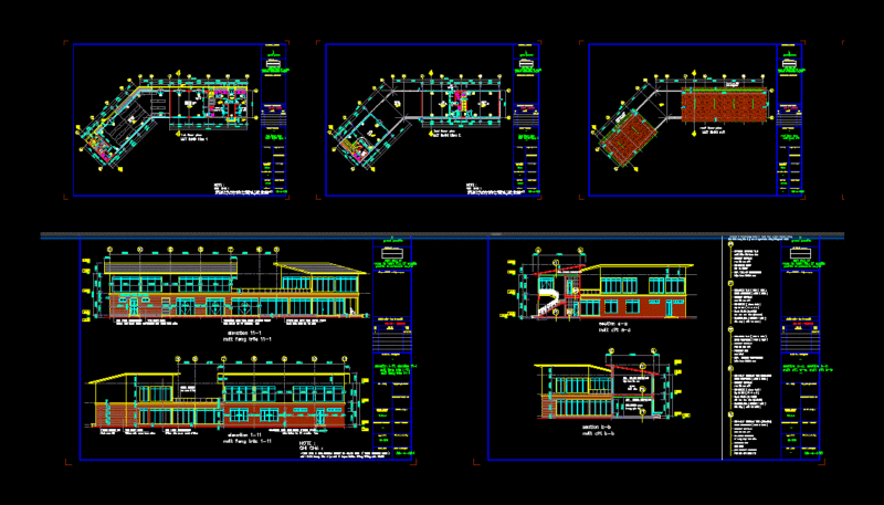 Pacific House DWG Block for AutoCAD