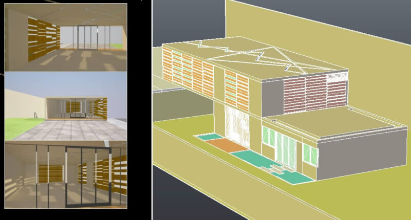 Packaging Museum 3D DWG Full Project for AutoCAD