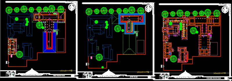 Palace Drawing, Kerala, India DWG Plan for AutoCAD