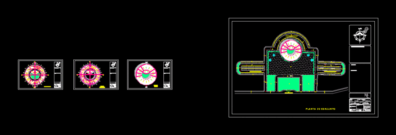 Palacio Municipal Architectural DWG Full Project for AutoCAD