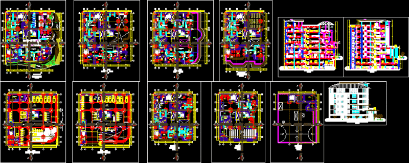 Palacio Municipal DWG Block for AutoCAD