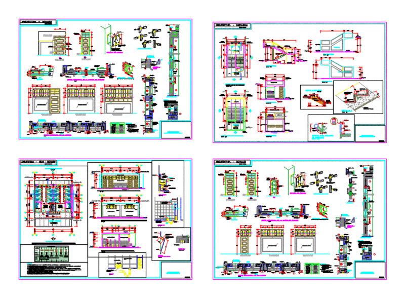 Paradise School DWG Plan for AutoCAD