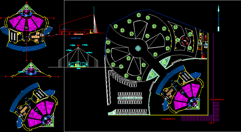 Parish DWG Section for AutoCAD