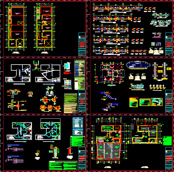 Parish House DWG Section for AutoCAD • Designs CAD