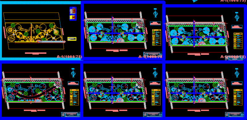 Park – Project DWG Full Project for AutoCAD