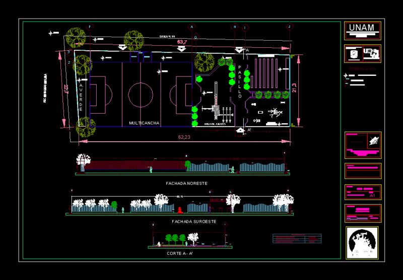 Park District DWG Block for AutoCAD