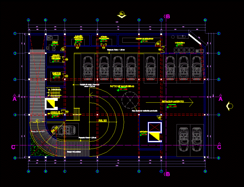 Parking DWG Full Project for AutoCAD