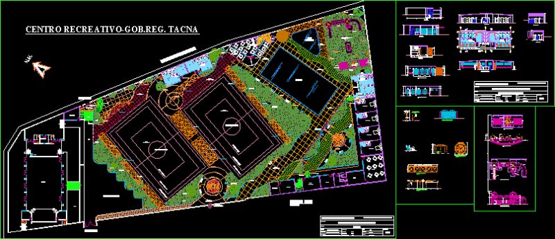 Parks – Entertainmen DWG Block for AutoCAD
