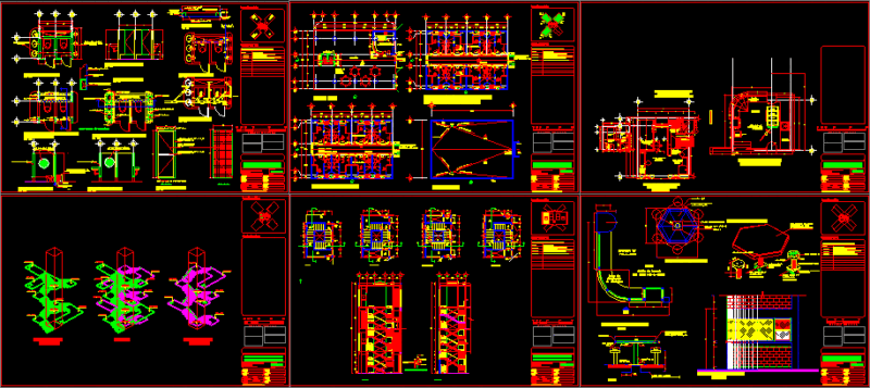 Penitentiary Center – Part 3 DWG Detail for AutoCAD
