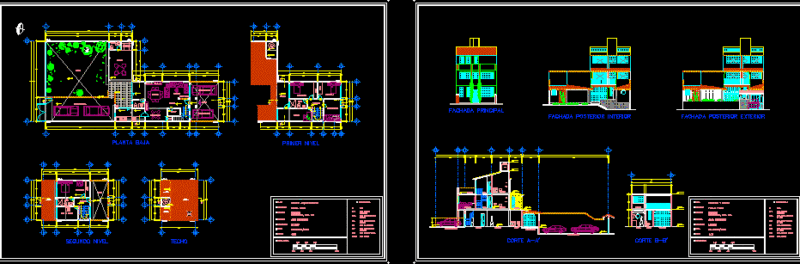 Perez Housing DWG Full Project for AutoCAD