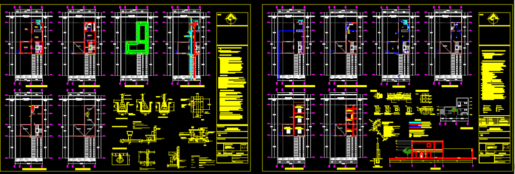 Permission Plane – Housing DWG Detail for AutoCAD
