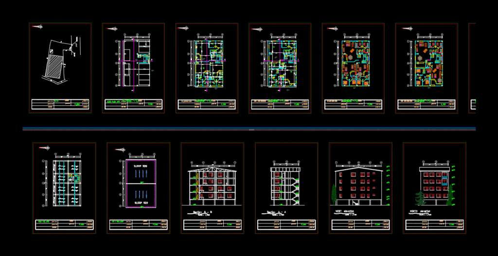 Persian Village In Mazandran DWG Block for AutoCAD