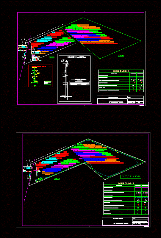 Photovoltaic Plant DWG Block for AutoCAD