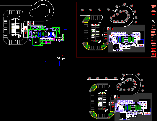 Physical Rehabilitation Center DWG Model for AutoCAD • Designs CAD