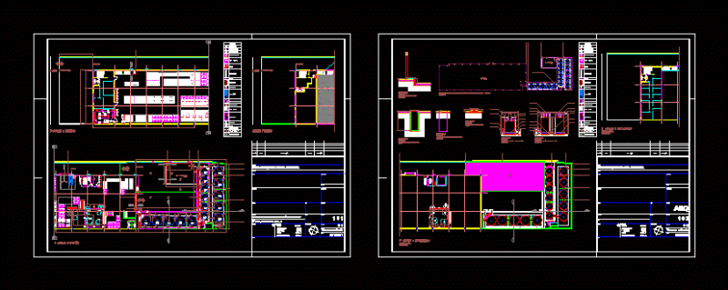 Plan Of Oil Industry DWG Plan for AutoCAD