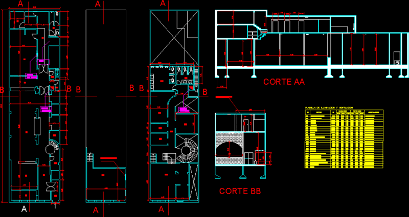 Plane Habilitation DWG Block for AutoCAD