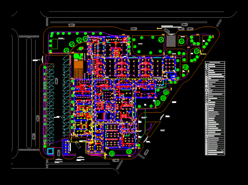 Plano Electric Underground DWG Block for AutoCAD