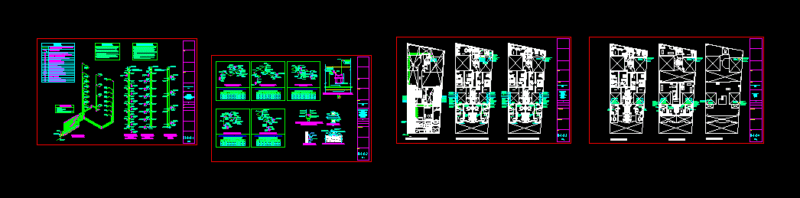 Plans Gas Distribution DWG Plan for AutoCAD