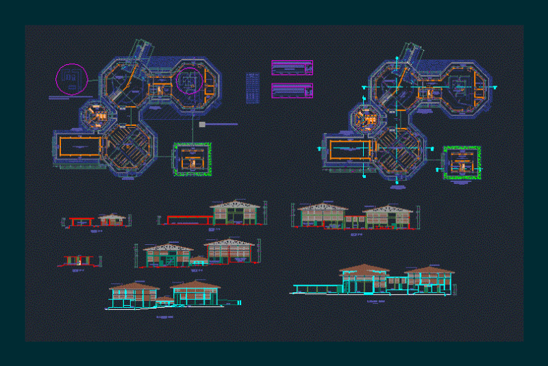 Plans Slaughterhouse Tarapoto DWG Plan for AutoCAD