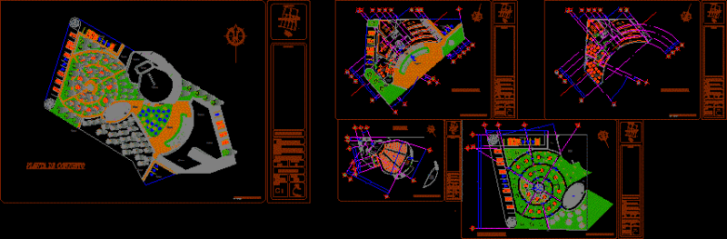 Plants Museum DWG Block for AutoCAD